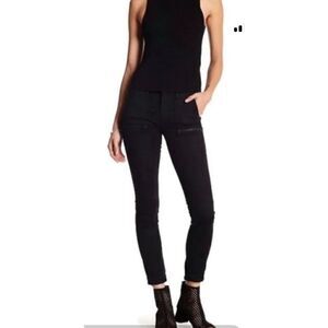 Black Orchid Camille Skinny Cargo Jean in Black NWT Size 26